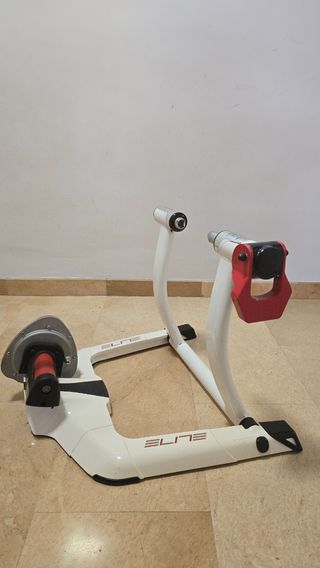 Rodillo Elite Qubo Fluid - Bicicleta