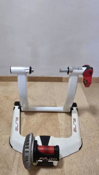Rodillo Elite Qubo Fluid - Bicicleta