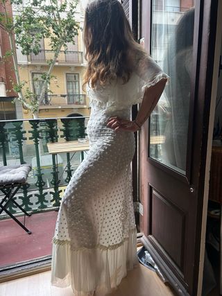 Vestido novia romantico! 