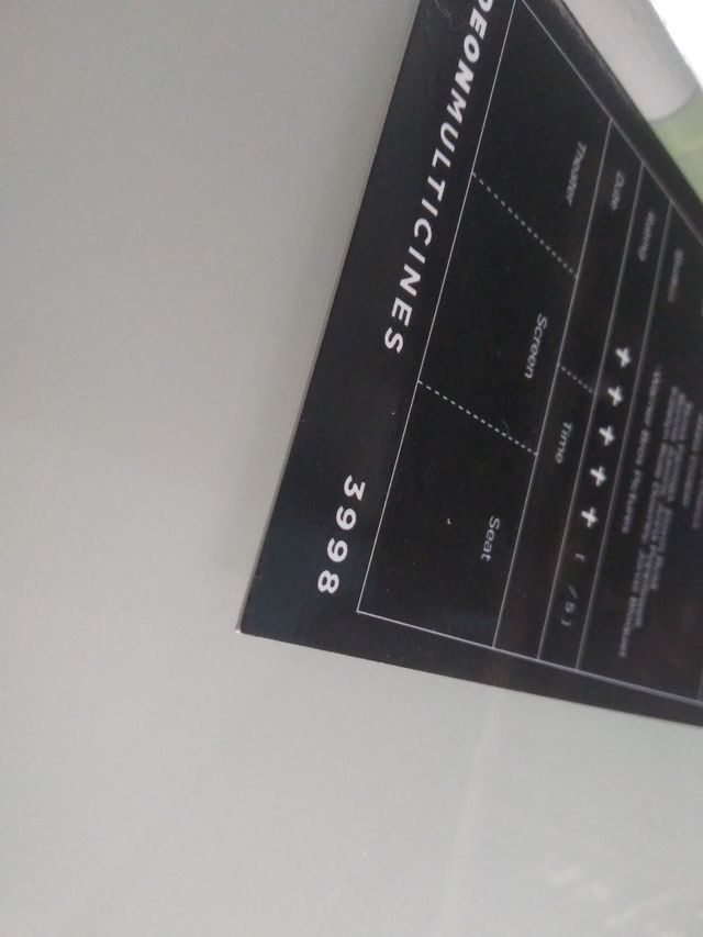 Tarjeta Starticket La Monja 15 edición.