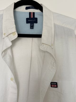 Camisa Gant blanca - Talla L