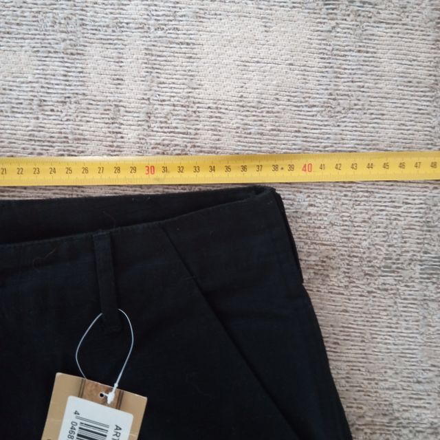 Pantalón táctico Miltec negro talla S 38cm