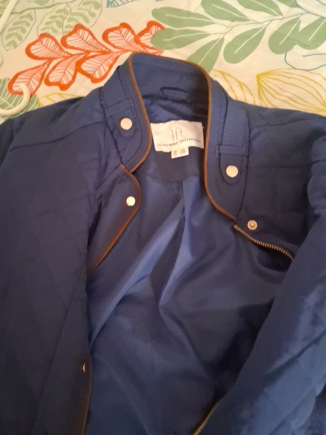 Chaqueta acolchada azul - Talla M