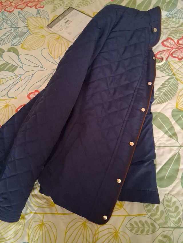 Chaqueta acolchada azul - Talla M