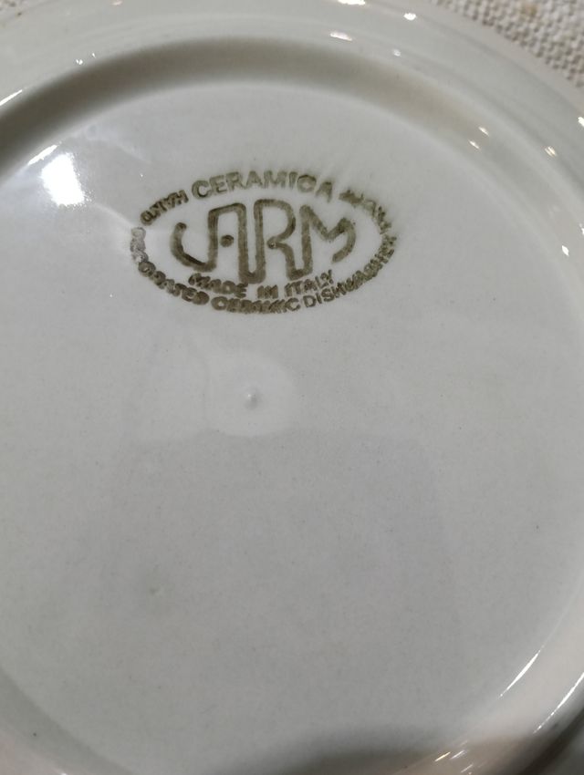 Piatti Caccia - 6 piatti porcellana