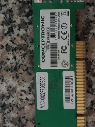 Tarjeta Wifi Conceptronic 300 Mbps 11n PCI