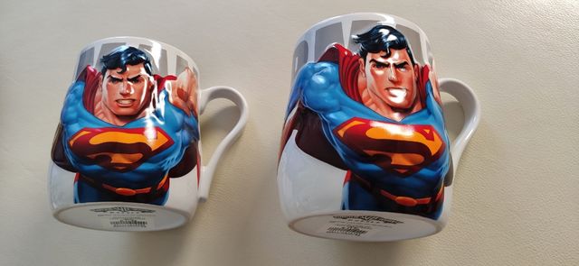 Lote 2 tazas Superman Parque Warner Sin estrenar