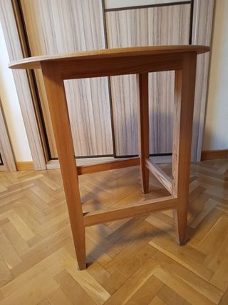 Mesa camilla madera redonda