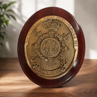 Placa Infanta Cristina Armada Española 1729-1980