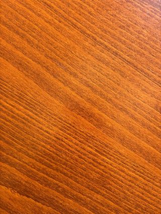 Escritorio madera marrón esquinero