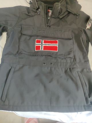 Geographical Norway Sudadera negra 12