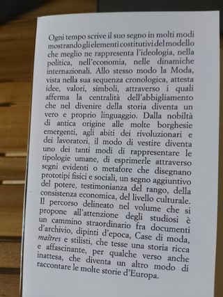 La moda si fa storia.