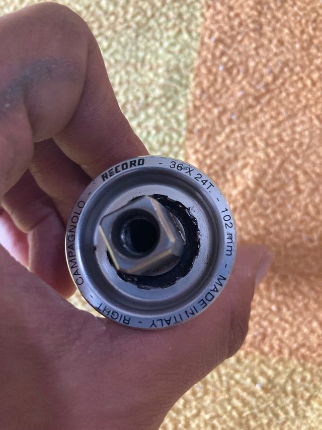 Eje pedalier Campagnolo Record 36x24