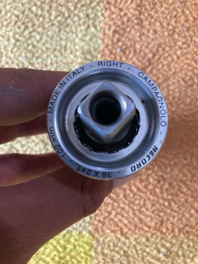 Eje pedalier Campagnolo Record 36x24