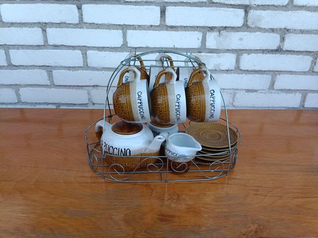 Juego Cafeteras Capuccino - 6 tazas