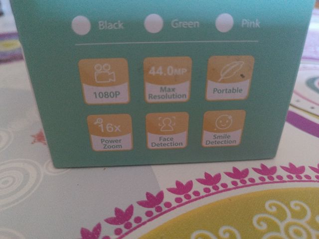 Cámara digital 4.0 MegaPixels