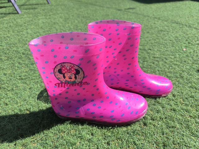 Botas Minnie Mouse niña