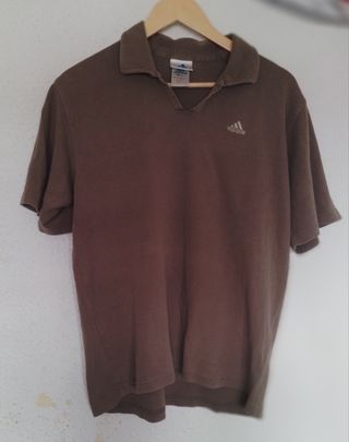 Polo Adidas marrón