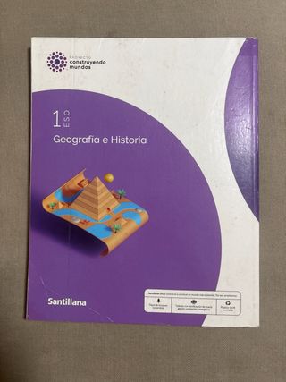 GEOGRAFIA E HISTORIA 1 ESO +ATLAS +LIBRILLO