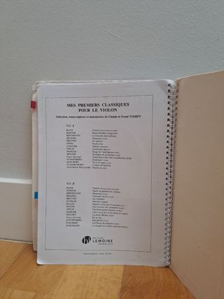 Método de Violín para principiantes.