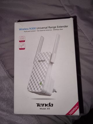 Amplificador Alcance WiFi Tenda A9 - 300Mbps