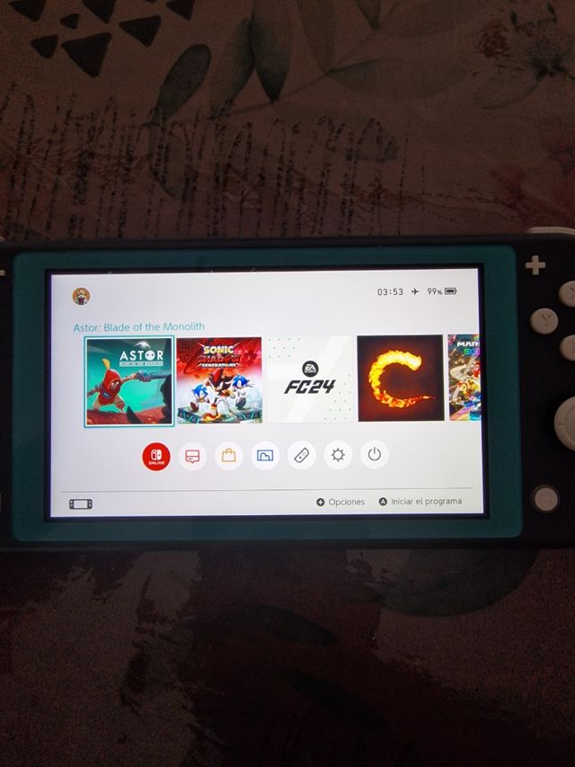 Nintendo Switch Lite personalizada