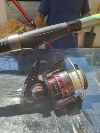 2 Cañas Pesca + Carretes