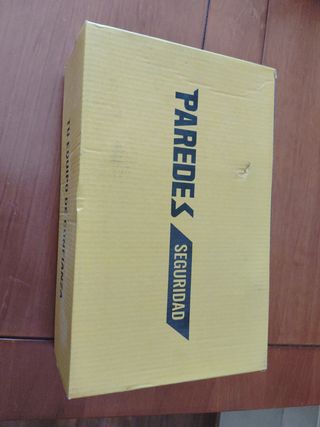 Zapatos Seguridad Paredes - Azul/Amarillo