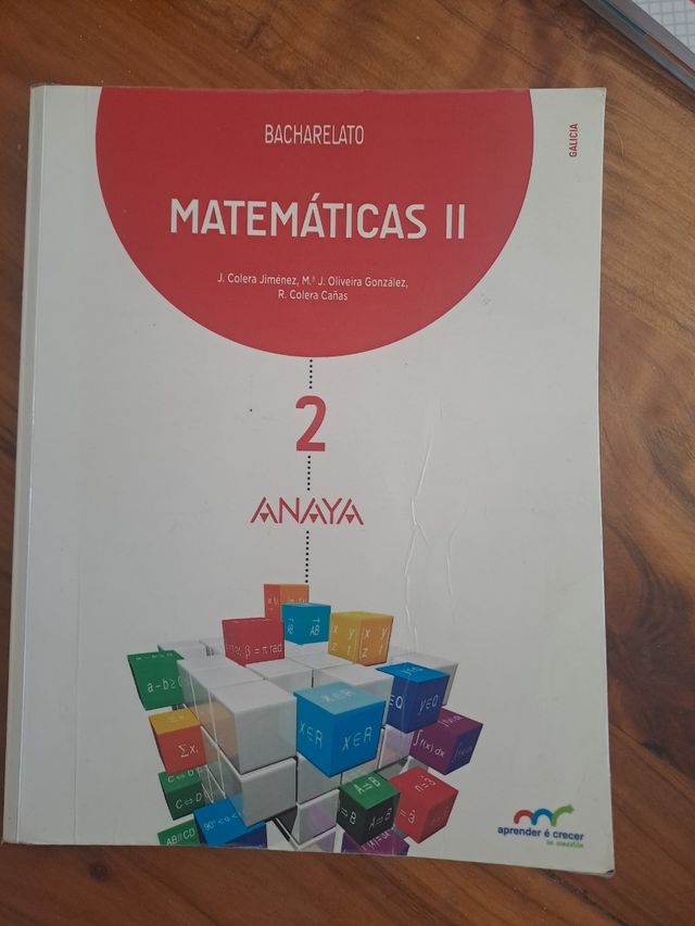 Matemáticas II. (Galician Edition)