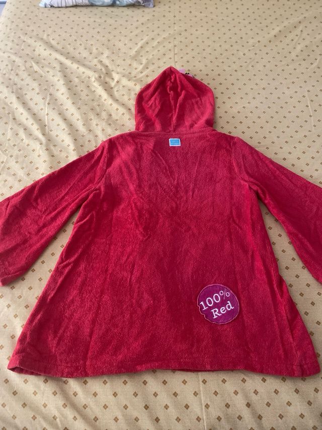 Albornoz niña Imaginarium - Rojo