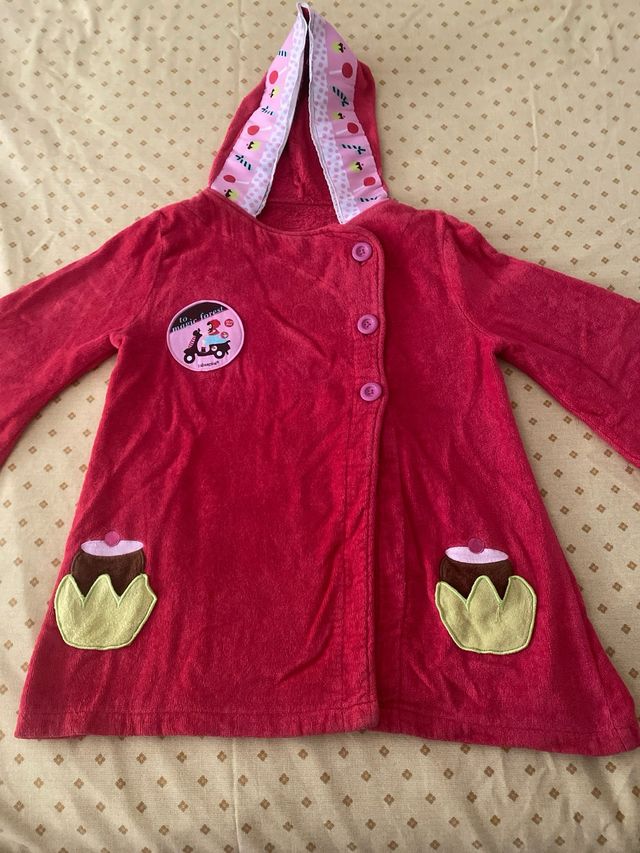 Albornoz niña Imaginarium - Rojo