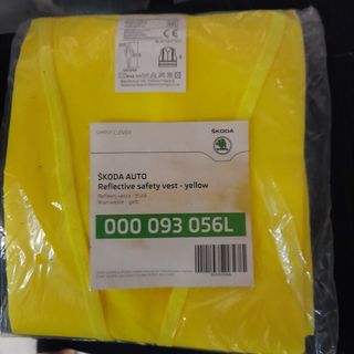 2 Chalecos seguridad Skoda reflectante