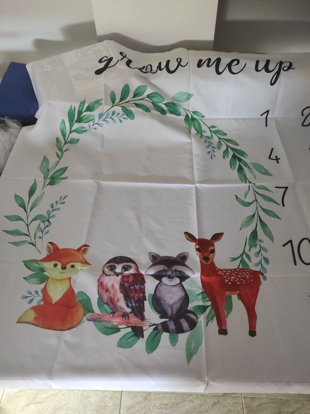 Manta fotográfica bebé Grow Me Up