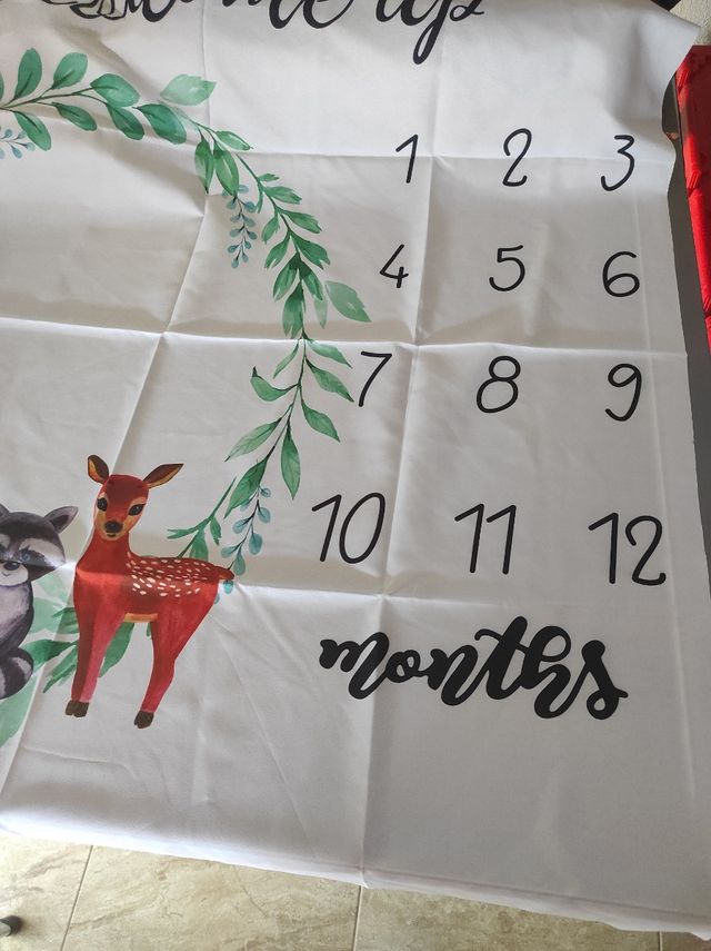 Manta fotográfica bebé Grow Me Up