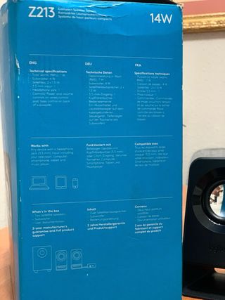Altavoces Logitech 2.1