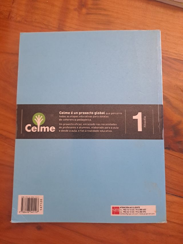 Filosofía. 1 Bacharelato. Celme