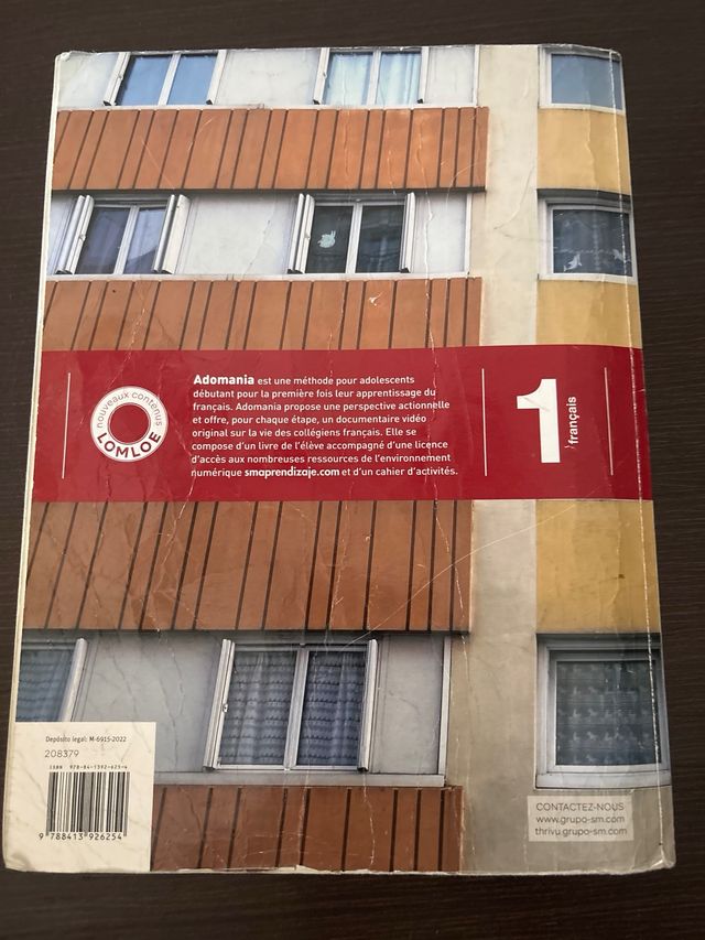 Francés. 1 Secundaria. Adomanía
