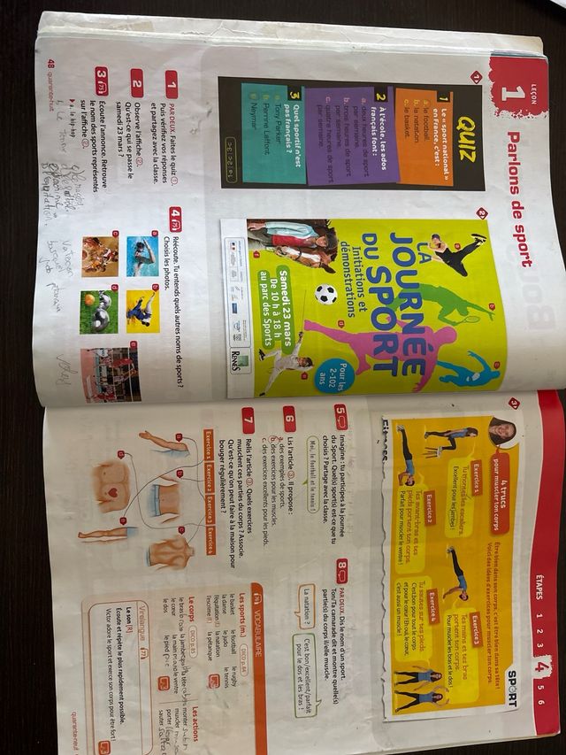 Francés. 1 Secundaria. Adomanía