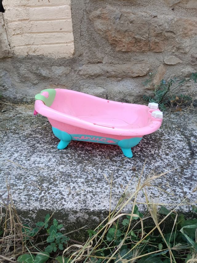 Bañera para muñecas pequeñas