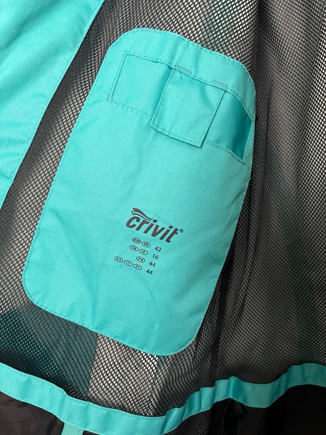 Chubasquero turquesa - Talla M