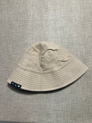 Gorro Bucket Reversible - Beige/Negro