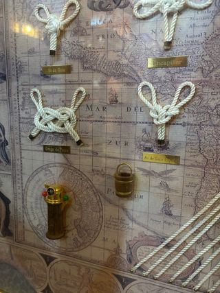 Cuadro nudos marineros - Decoración náutica