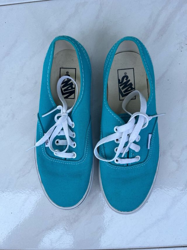 Zapatillas Vans turquesa
