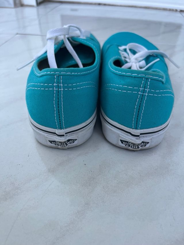 Zapatillas Vans turquesa