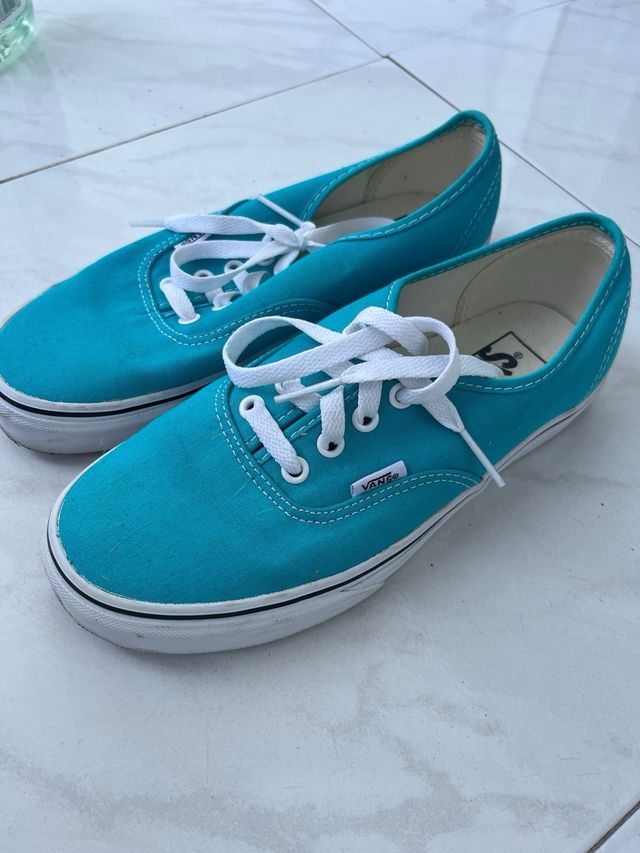 Zapatillas Vans turquesa