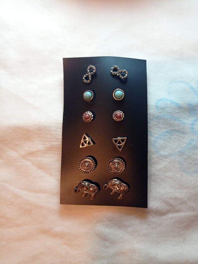 Pendientes Plata - Turquesa