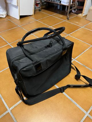 Bolso MAC maquillaje prof. negro