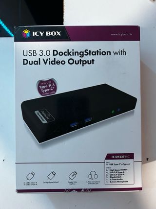 Docking Station ICY BOX USB 3.0 HDMI – NUEVO 
