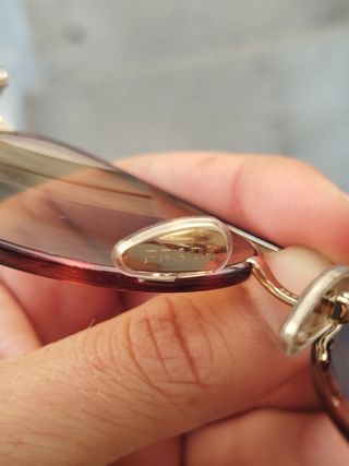 Gafas Prada - Marrón Dorado