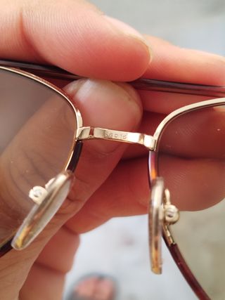 Gafas Prada - Marrón Dorado